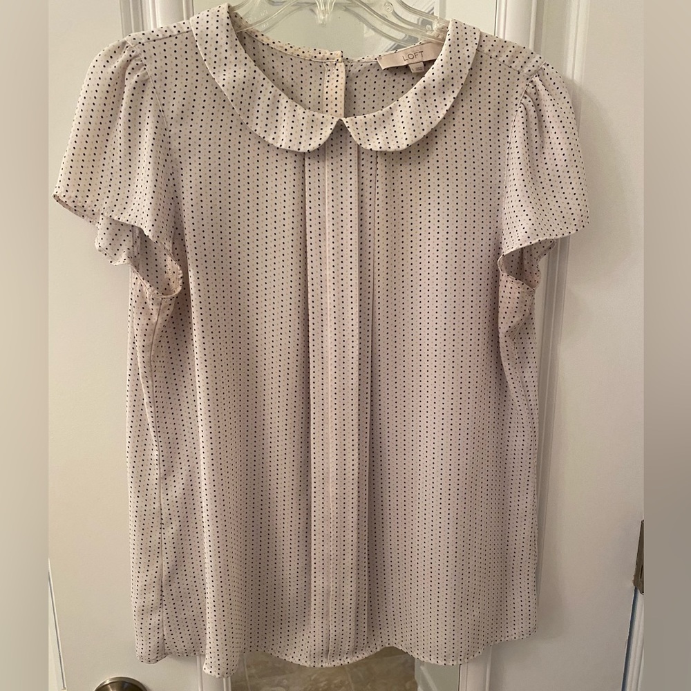 Loft Short Sleeve Blouse